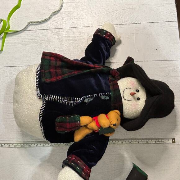 Snowman Weighted Shelf Sitter or Doorstopper - Picture 8 of 10